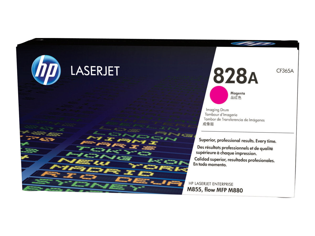 HP 828A - CF365A - 1 x Magenta - Drum kit - For Color LaserJet Enterprise flow MFP M880z, flow MFP M880z+, M855dn, M855x+, M855xh