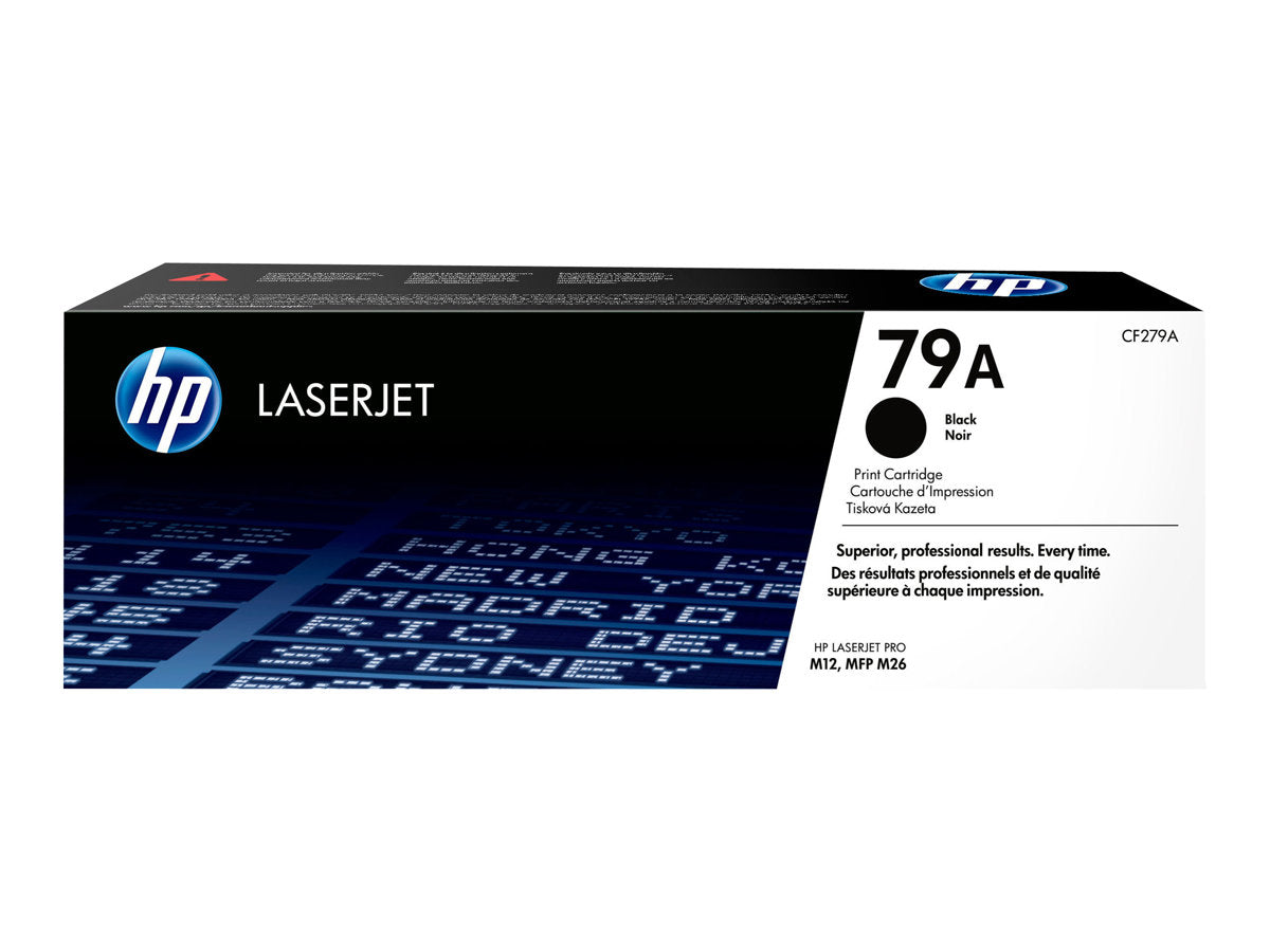 HP 79A - Black - original - LaserJet - toner cartridge (CF279A) - for LaserJet Pro M12a, M12w, MFP M26a, MFP M26nw