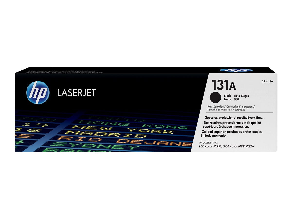 HP 131A - CF210A - 1 x Black - Toner cartridge - For LaserJet Pro 200 M251n, 200 M251nw, 200 MFP M276n, 200 MFP M276nw