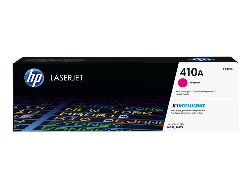 HP 410A Standard Yield Magenta Original LaserJet Toner Cartridge (CF413A) for M452, M377, M477