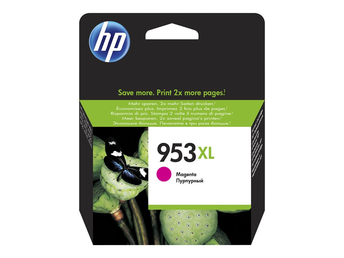 HP 953XL - 18.5 ml - High Yield - magenta - original - blister - ink cartridge - for Officejet Pro 77XX, 82XX, 87XX