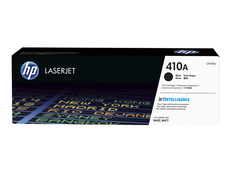 HP 410A Standard Yield Black Original LaserJet Toner Cartridge (CF410A) for M452, M377, M477